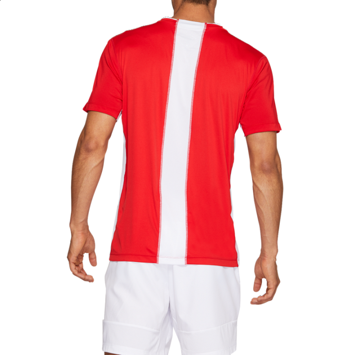 ASICS Club M SS Classic Red